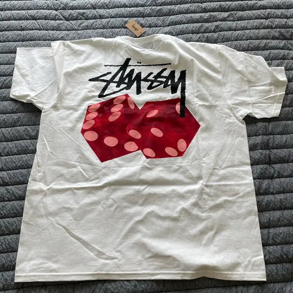 [BUNJANG] Stussy Dice Short Sleeve T-Shirt XL / [XL] 스투시 다이스 반팔 티셔츠