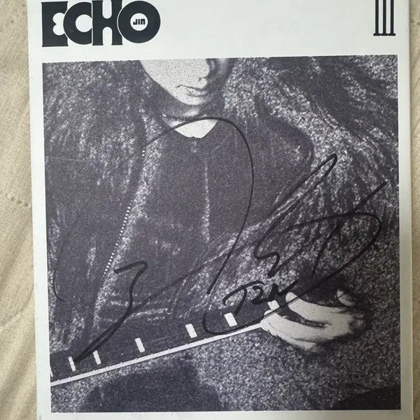 [BUNJANG] BTS Jin Solo Album 'Echo' Signed / 비매 BTS 방탄소년단 방탄 진 솔로 에코 echo 친필 싸인 사인 앨범