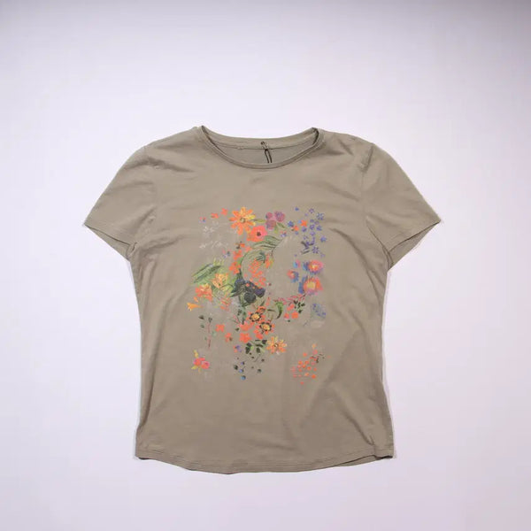 [BUNJANG] Graphic Short Sleeve T-Shirt Women's M / 그래픽 반팔티 B135