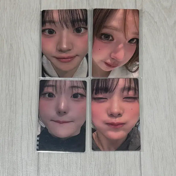 [BUNJANG] QWER Tearless Weverse Shop Double-Sided POB Set / QWER 눈물참기 위버스 샵 양면 미공 세트