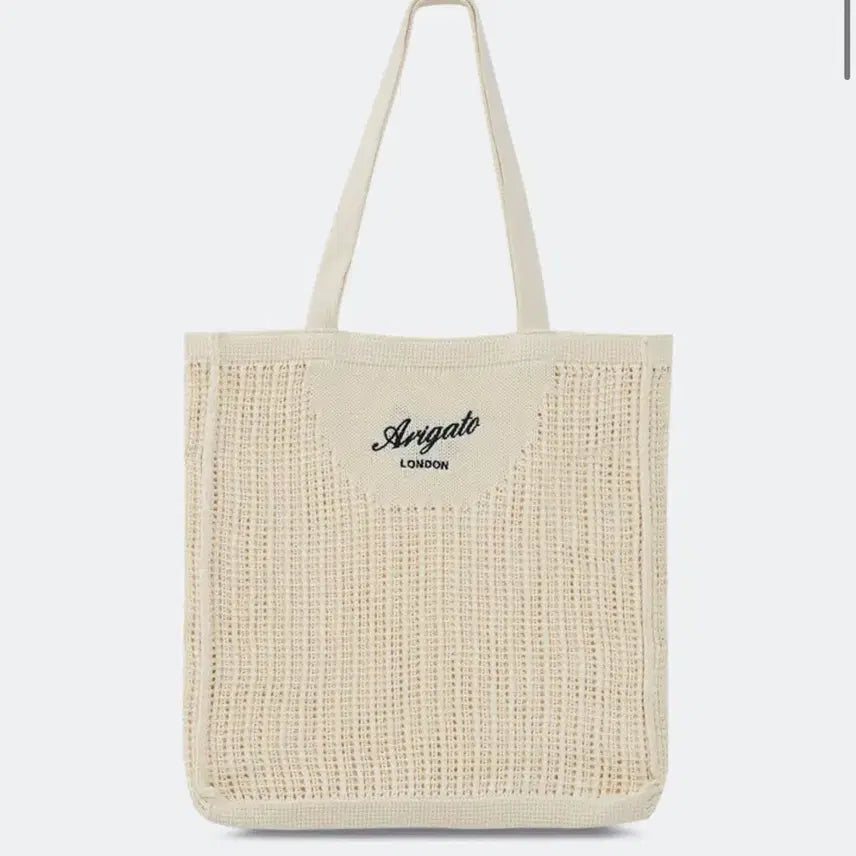 [BUNJANG] Axel Arigato Grid Knit Tote Bag / 악셀 아리가토 그리드 니트 토트백