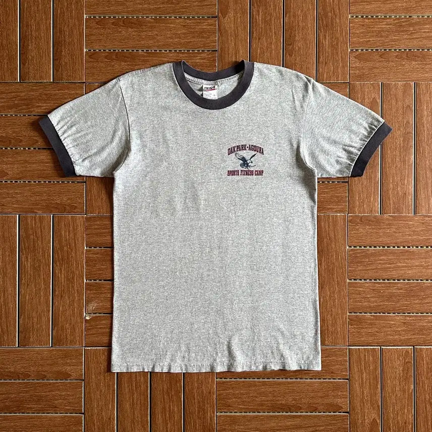[BUNJANG] Anvil Cotton Ring T-Shirt / 앤빌 Anvil 코튼 링거티 반팔티 S