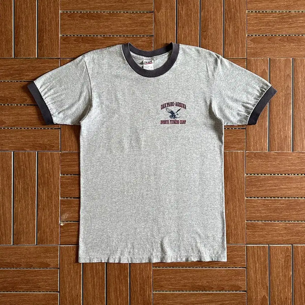 [BUNJANG] Anvil Cotton Ring T-Shirt / 앤빌 Anvil 코튼 링거티 반팔티 S
