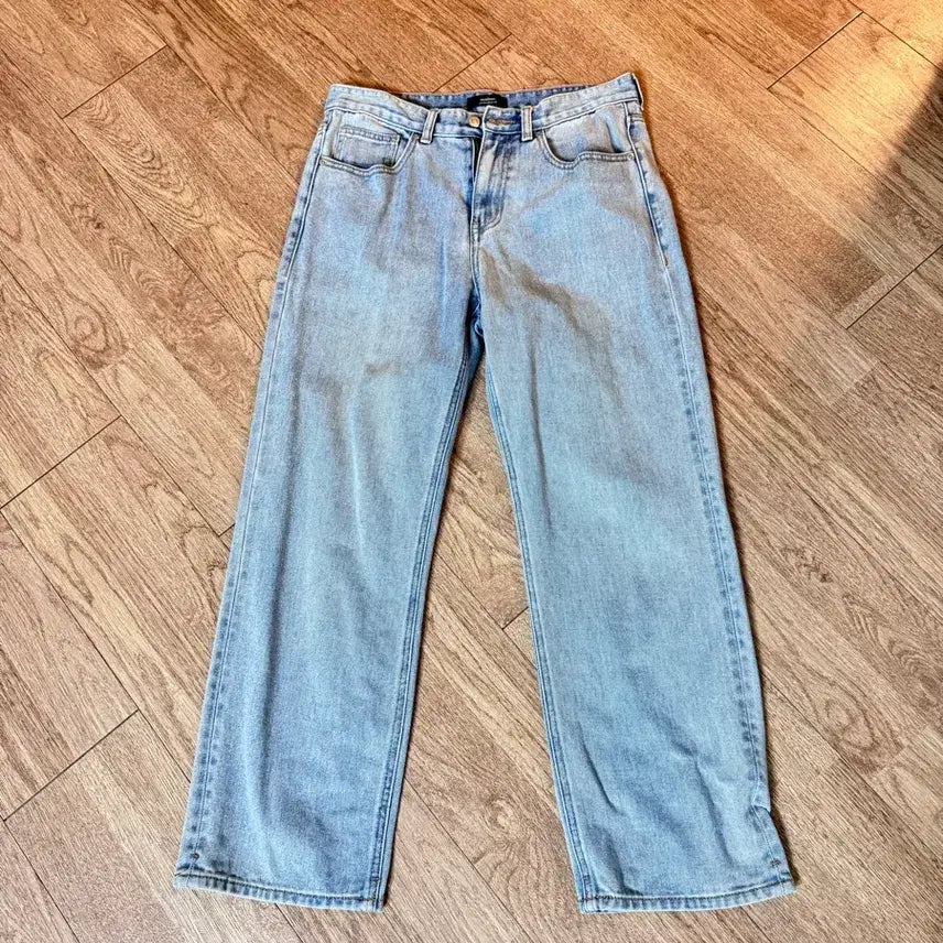 [BUNJANG] Musinsa Standard Straight Denim Pants [Light Indigo] 32 / 무탠다드 스트레이트 데님 팬츠 [라이트 인디고] 32