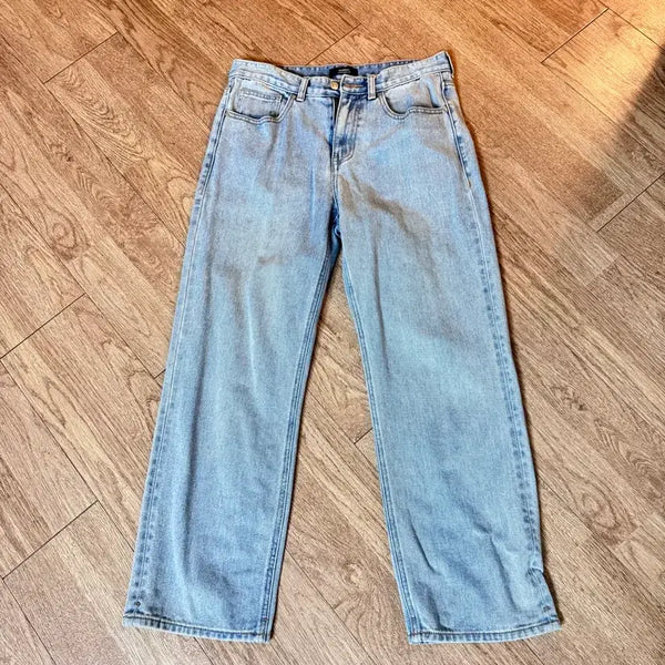 [BUNJANG] Musinsa Standard Straight Denim Pants [Light Indigo] 32 / 무탠다드 스트레이트 데님 팬츠 [라이트 인디고] 32