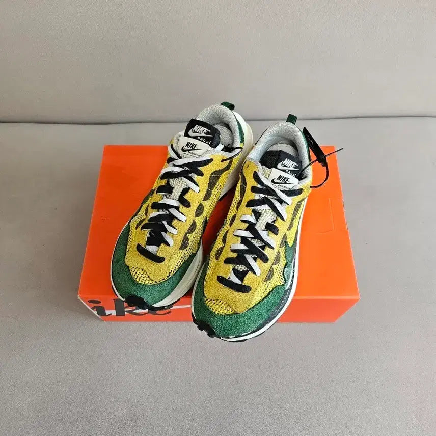 [BUNJANG] Nike x Sacai Vaporwaffle Yellow Green / [265]사카이 X 나이키 베이퍼와플 옐로우 그린 노초 나이키 사카이