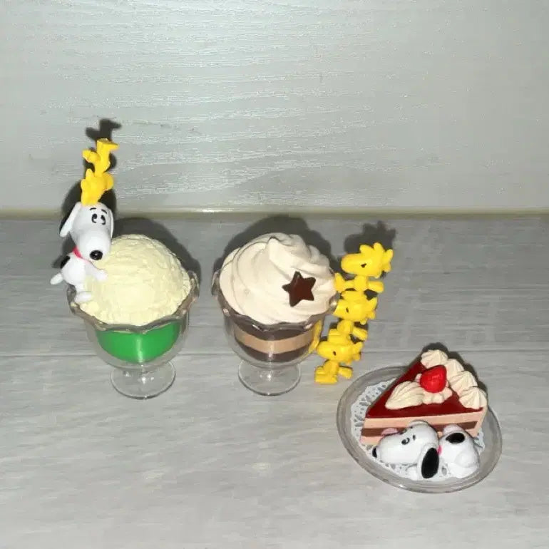 [BUNJANG] Snoopy Figure 3 Types Set / 스누피 피규어 3종