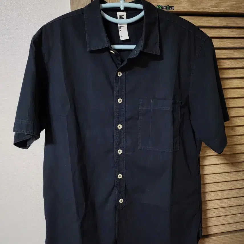 [BUNJANG] Margaret Howell Navy Shirt / Mhl 마가렛호웰 네이비 셔츠