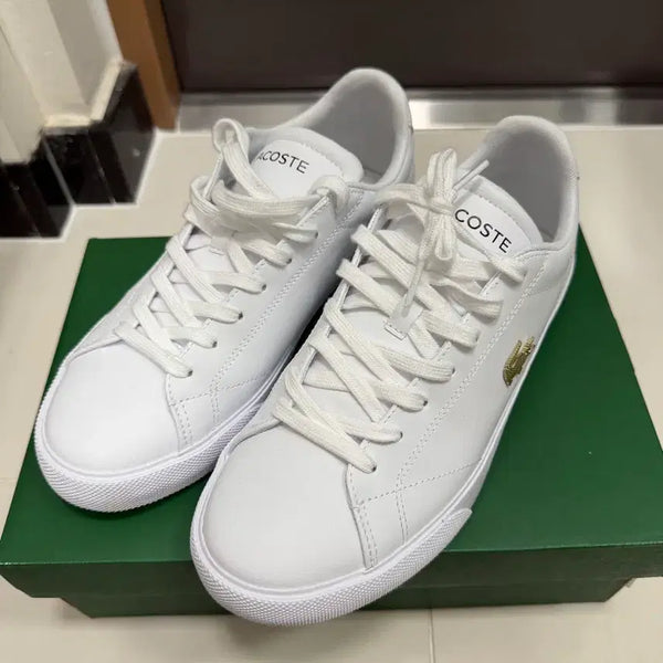 [BUNJANG] Lacoste Sneakers White / 라코스테 스니커즈