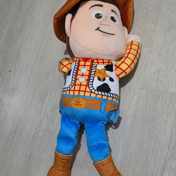 [BUNJANG] Disney Pixar Toy Story Woody Plush Backpack Bag / 토이 스토리 우디 봉제인형가방