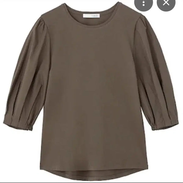 [BUNJANG] The AtG Button-Down Shirt with Spandex / 더엣지 찰랑 바스락 면블라우스 5566