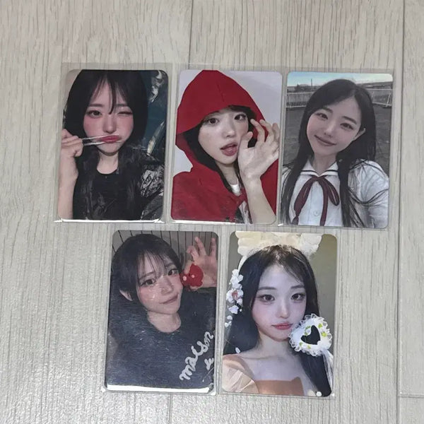 [BUNJANG] QWER Heena Lucky Draw Photocard Bundle Set / QWER 히나 미공포