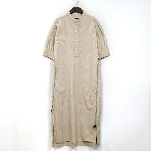 [BUNJANG] JOSEPH Stripe Tunic Long Shirt Dress / +JOSEPH 조셉 스트라이프 튜닉 롱 셔츠 원피스 B251