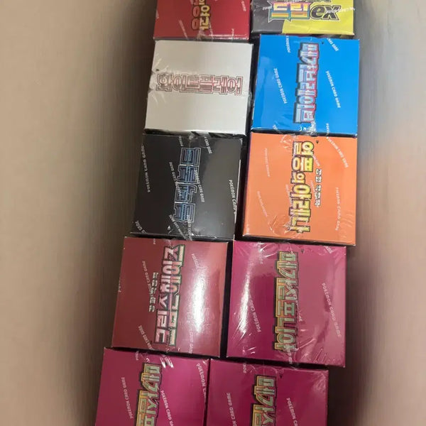 [BUNJANG] Pokémon Card Booster Boxes Bundle / 포켓몬카드 판매합니다