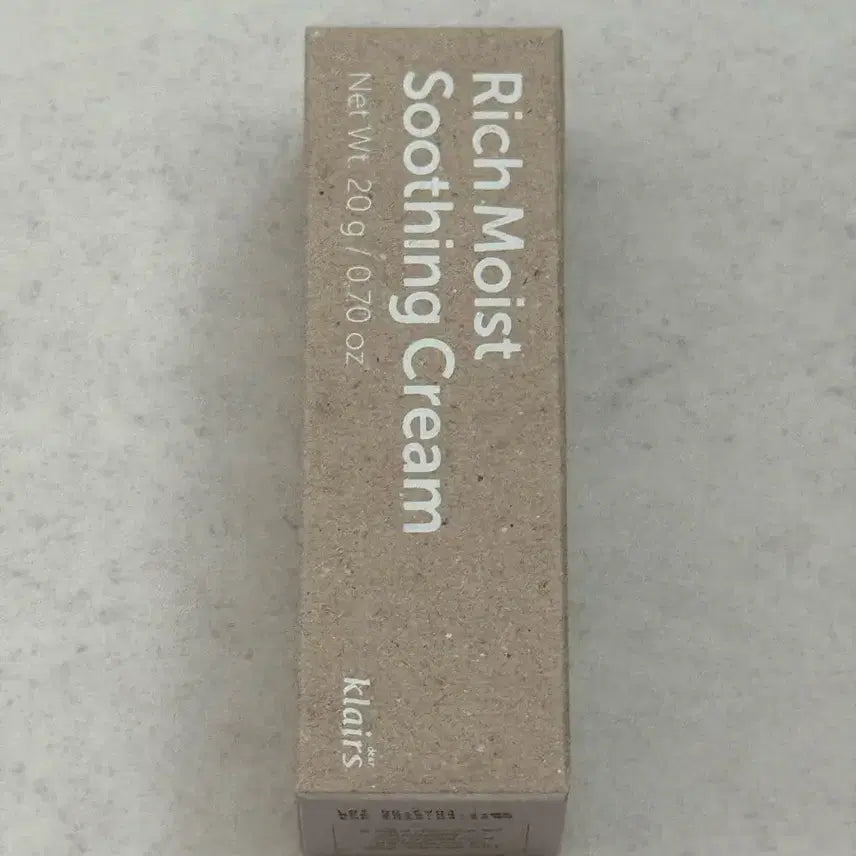 [BUNJANG] Dear Claire's Rich Moist Soothing Cream 20g / 디어클레어스 리치 모이스트 수딩 크림 20g