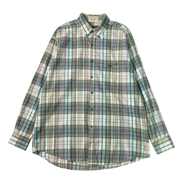 [BUNJANG] Chaps Ralph Lauren Plaid Button-Down Shirt / 챕스 랄프 로렌 체크 셔츠
