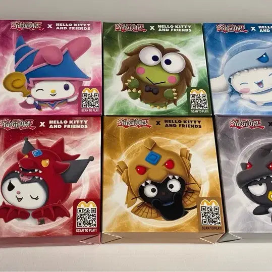 [BUNJANG] McDonald's Happy Meal Sanrio Yu-Gi-Oh! Collaboration Full Set / 맥도날드 해피밀 산리오 유희왕 콜라보 전종