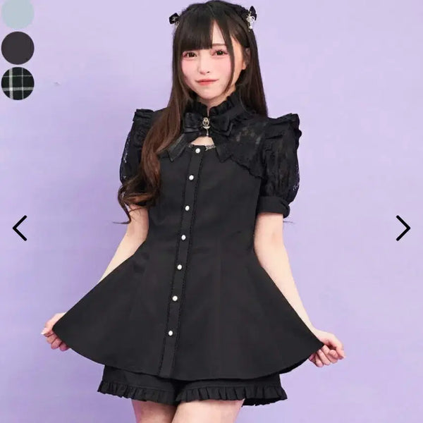 [BUNJANG] Secret Honey Bolero Short Sleeve Setup / 구함) 시크릿허니 볼레로 반팔셋업 구합니당