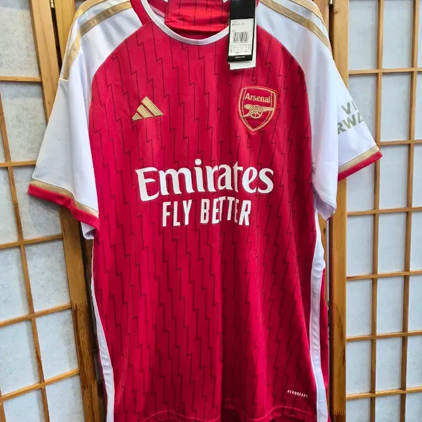 [BUNJANG] Adidas Arsenal 2024 Home Jersey - Size 100 / 아디자스 아스날 홈유니폼 100 새제품 2024년