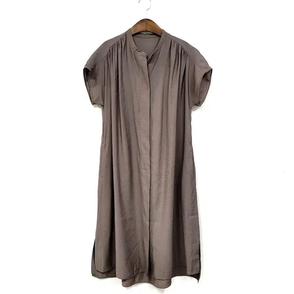[BUNJANG] MOGG Modal Polyester Shirt Dress / +MOGG 모그 모달+폴리 셔츠 원피스