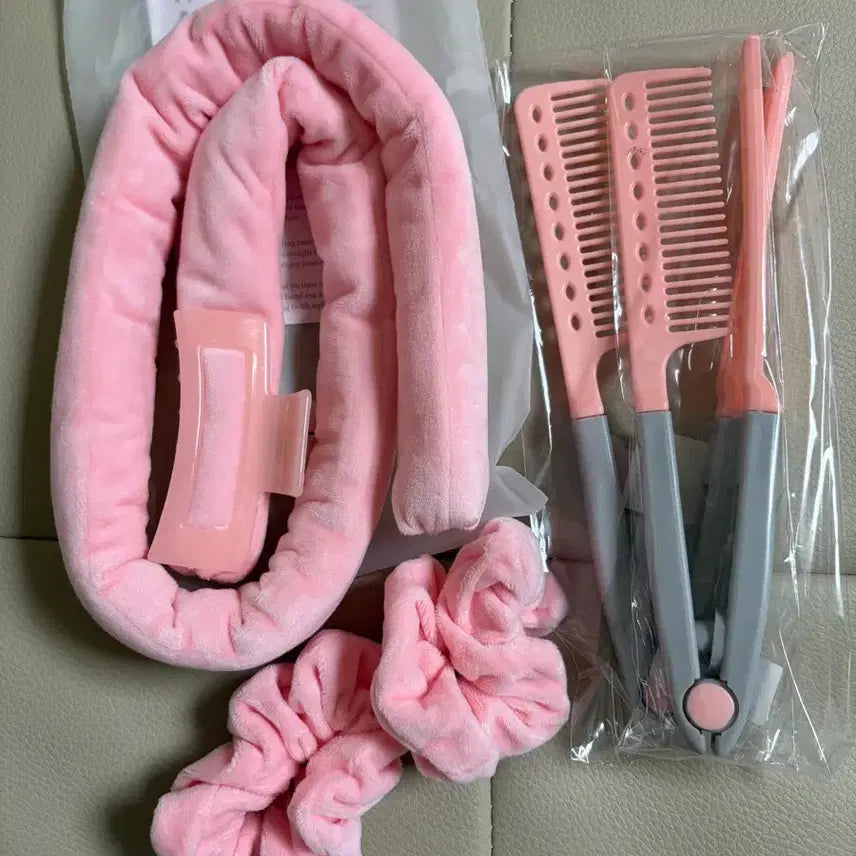 [BUNJANG] Hair Setting Set Curling Wave Perm Root Volume Tool / 헤어 셋팅 세트 컬링 웨이브 펌 뿌리볼륨(거의새상품)