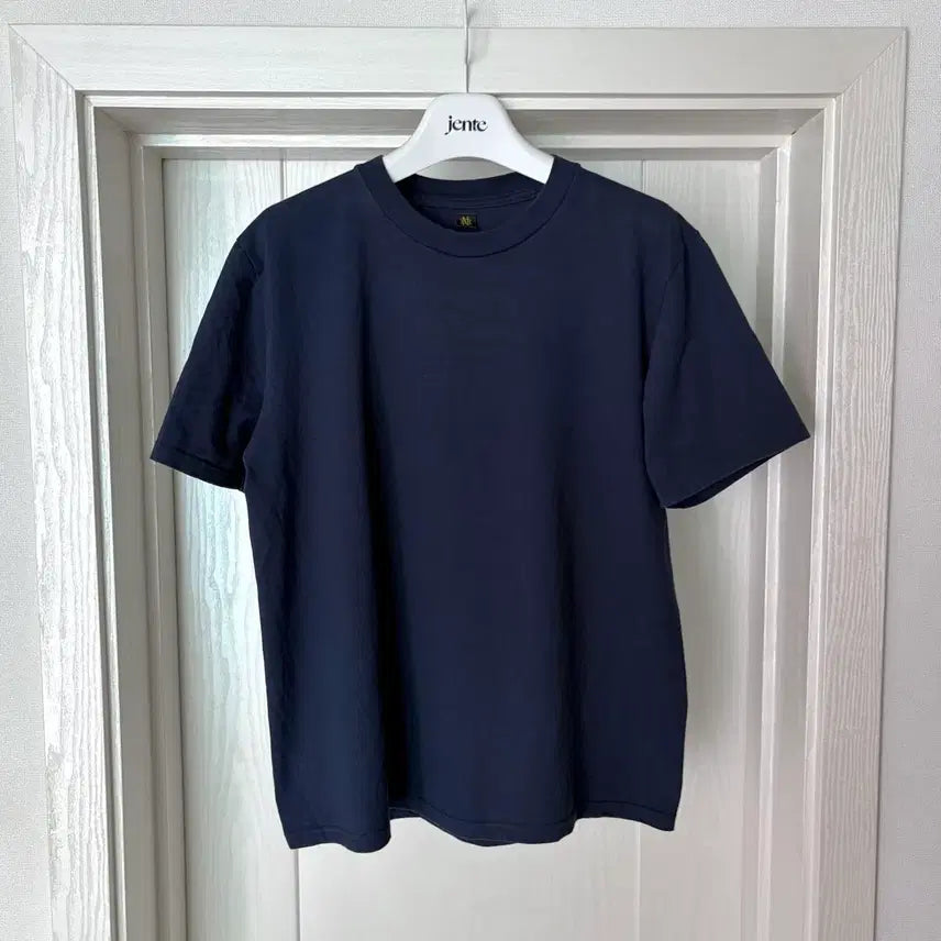 [BUNJANG] Batoner Cotton Crewneck T-Shirt Navy Size 2 / 바토너 코튼 네이비 티셔츠 2사이즈 batoner