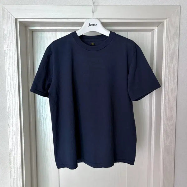 [BUNJANG] Batoner Cotton Crewneck T-Shirt Navy Size 2 / 바토너 코튼 네이비 티셔츠 2사이즈 batoner