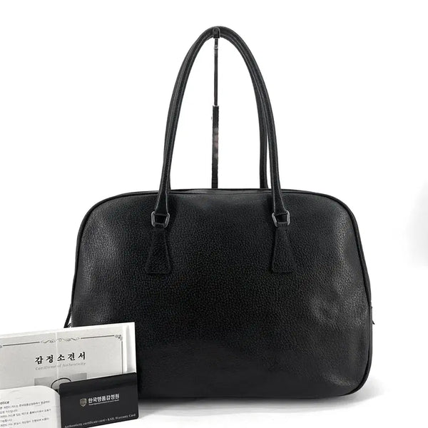 [BUNJANG] Prada Side Logo Shoulder Bag / 프라다 사이드로고 숄더백