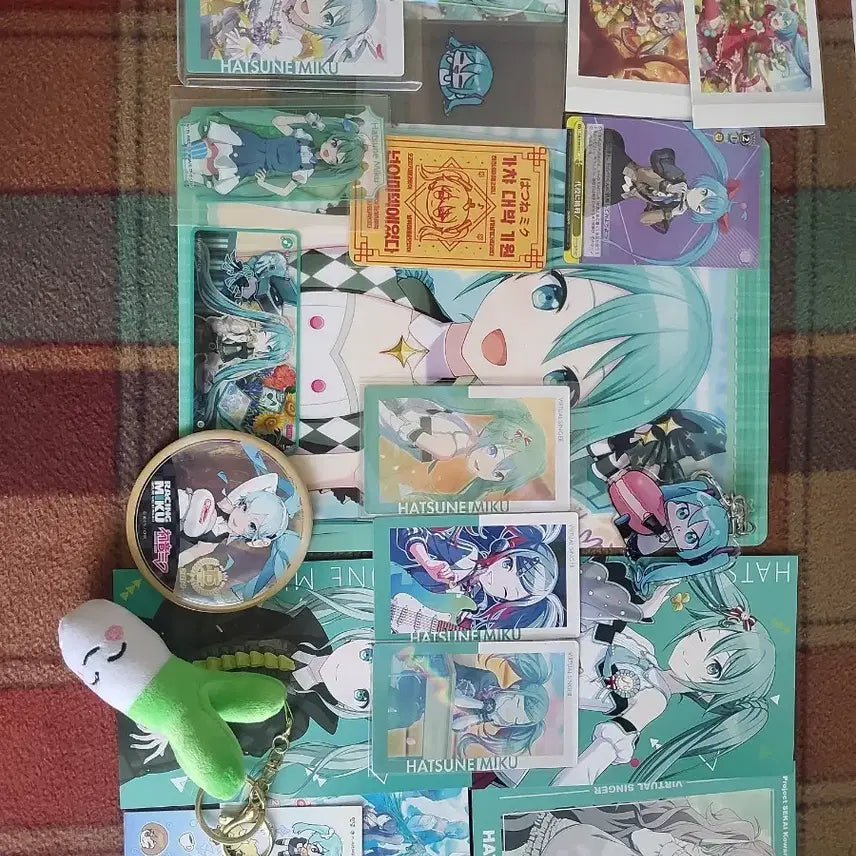 [BUNJANG] Hatsune Miku Merchandise Bundle Set / 하츠네 미쿠 굿즈 일괄 판매
