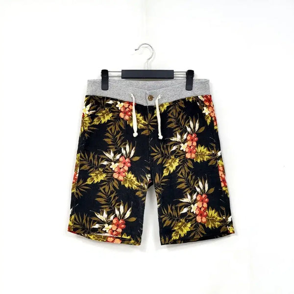 [BUNJANG] Mind Games Botanical Print Banding Pants B256 / 마인드 게임즈 보태니컬 프린트 밴딩 B256