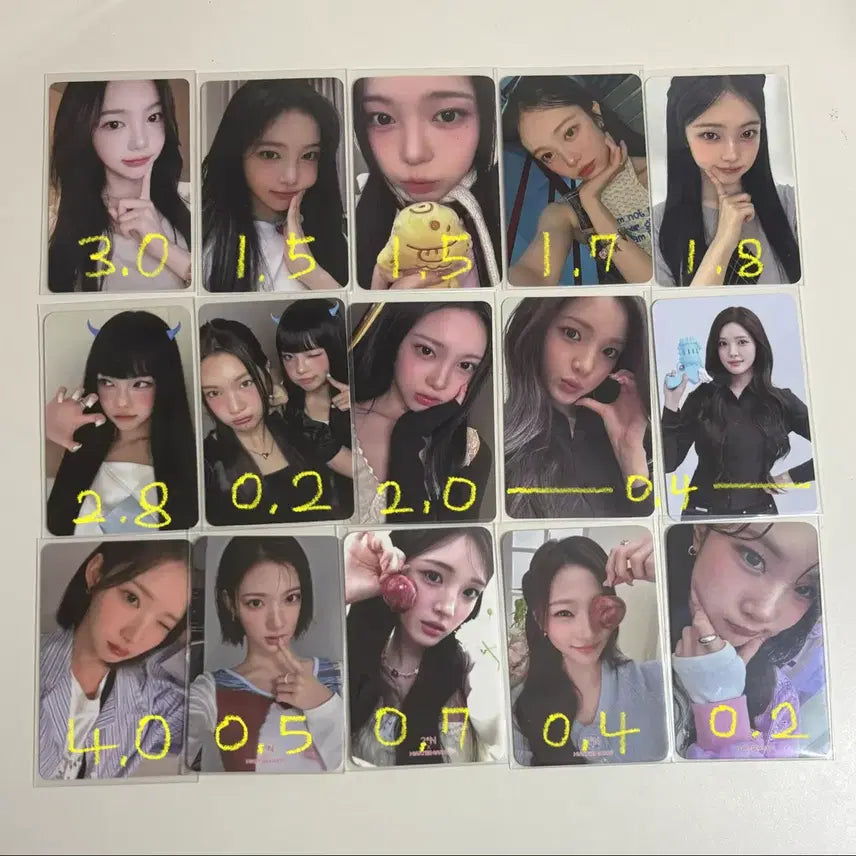 [BUNJANG] HATS TO HEARTS Ian Jiwoo Yuha Jueun Stella Photocard / 하츠투하츠 포카 양도 판매 하투하 이안 지우 유하 주은 스텔라