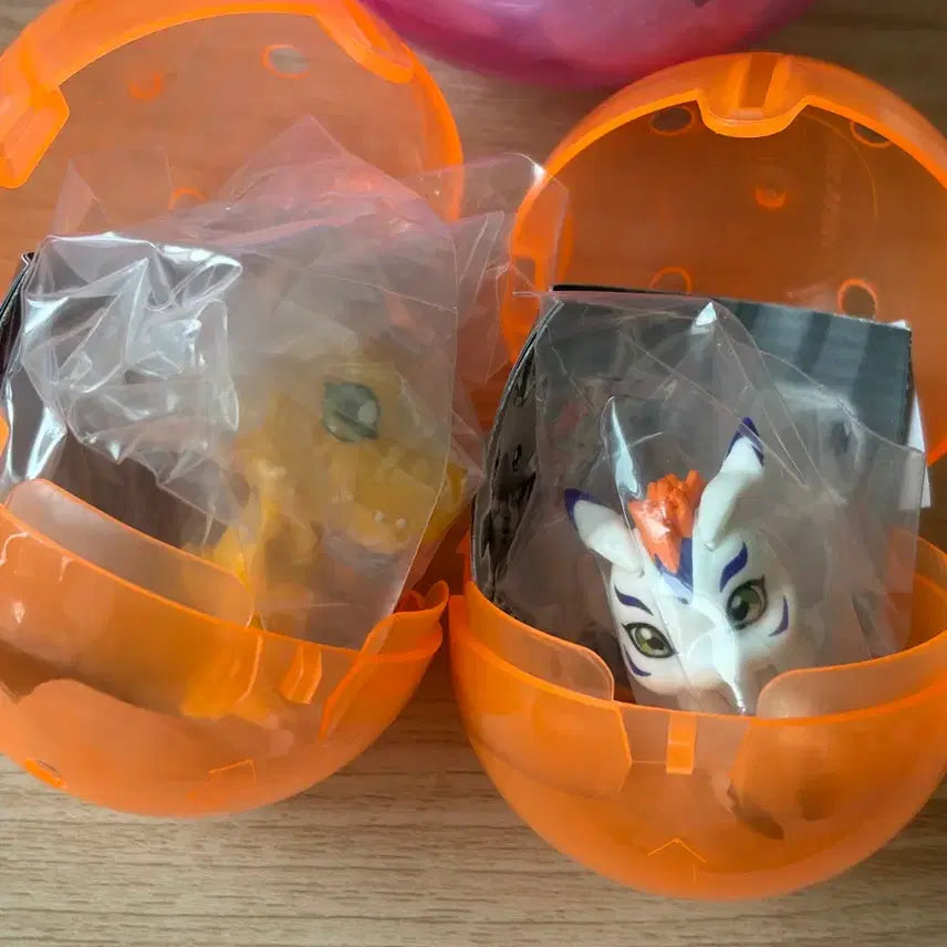 [BUNJANG] Digimon Narestes March Gacha Agumon Shakamon Bundle Set / 디지몬 나라분데스 나란히 행진 가챠 아구몬 쉬라몬 일괄