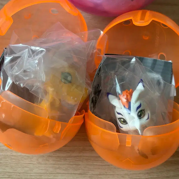 [BUNJANG] Digimon Narestes March Gacha Agumon Shakamon Bundle Set / 디지몬 나라분데스 나란히 행진 가챠 아구몬 쉬라몬 일괄
