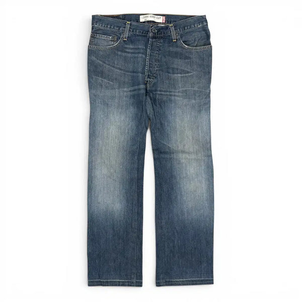 [BUNJANG] 2000s Levi's 567 Low Boot Cut Denim Jeans (W34) / 00's 리바이스 567 로우 부츠컷 34인치