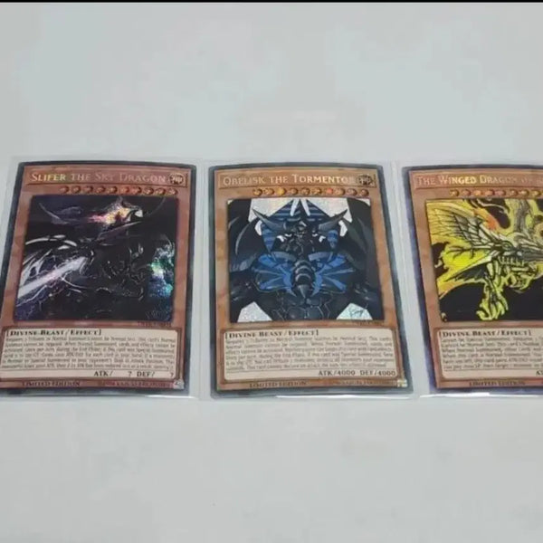 [BUNJANG] Yu-Gi-Oh! English Version Three Sacred Beasts Legendary Binder Illustration / 유희왕 영판 삼환신 레전더리 바인더 일러스트