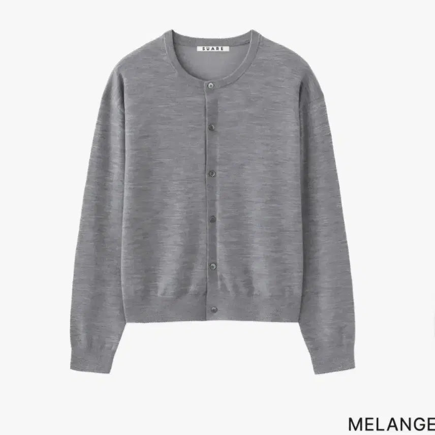 [BUNJANG] SUARE Fit The Size Collaboration Wool Washable Crop Cardigan / [수아레] 울 크롭 라운드 가디건