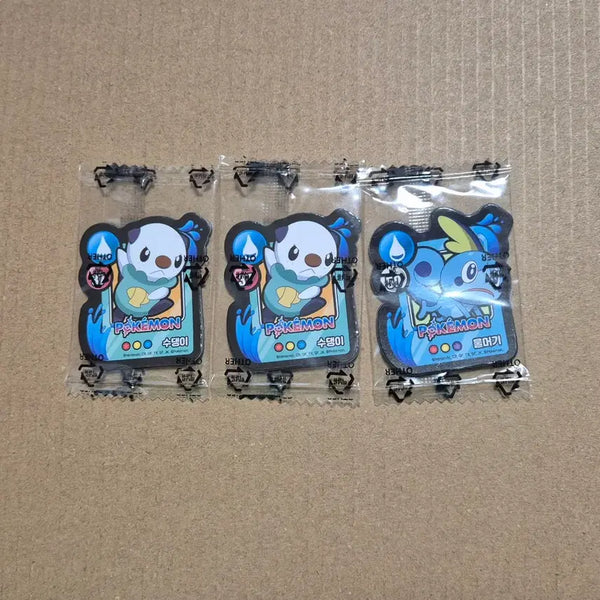 [BUNJANG] Pokemon Turtwig 2ea, Squirtle Bundle Magnets / 포켓몬 마그넷 수댕이 2개 울머기 일괄 판매합니다