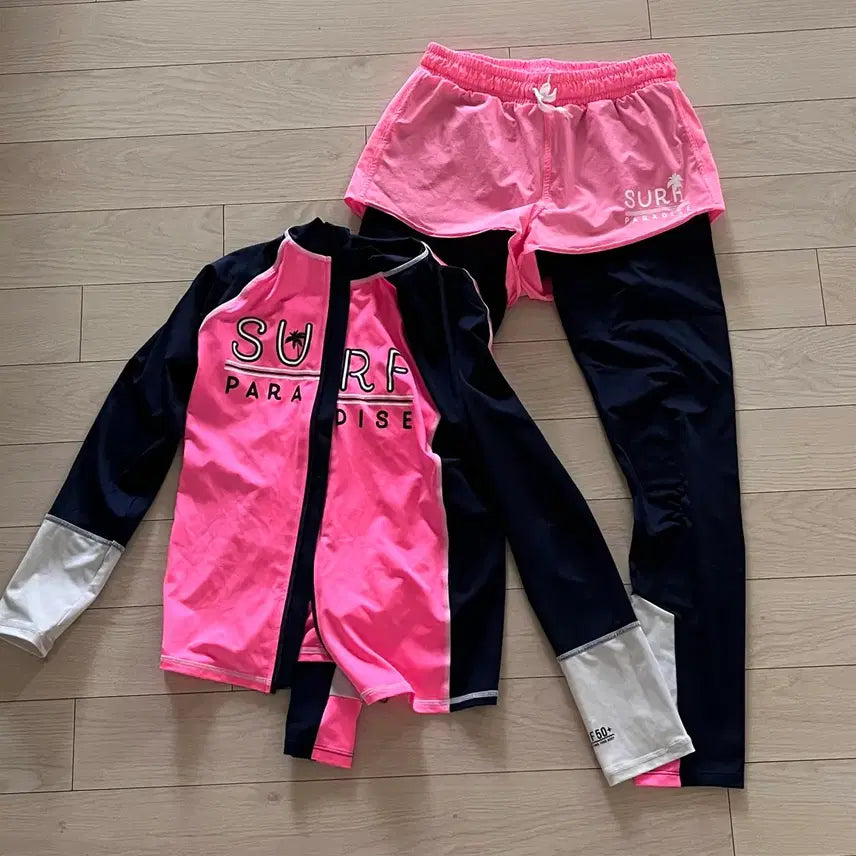 [BUNJANG] Children's Rash Guard Set / 유아 수영복 레시가드 판매!