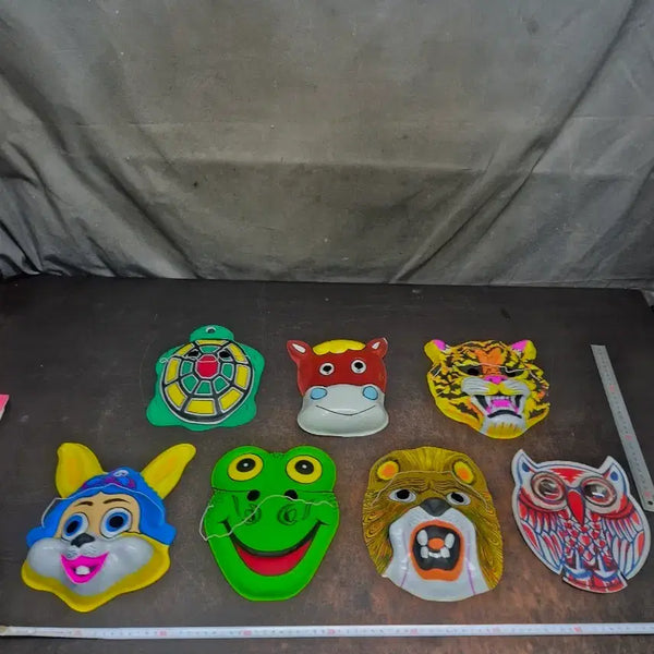 [BUNJANG] 1990s Animal Mask Set / 1990년대 동물 가면 세트