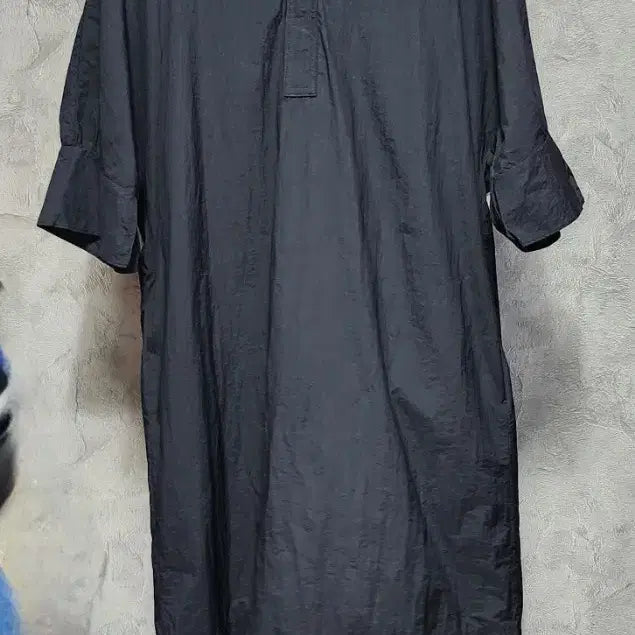 [BUNJANG] Olivia Lauren Black V-Neck Puff Sleeve Long Dress / 올리비아 로렌원피스