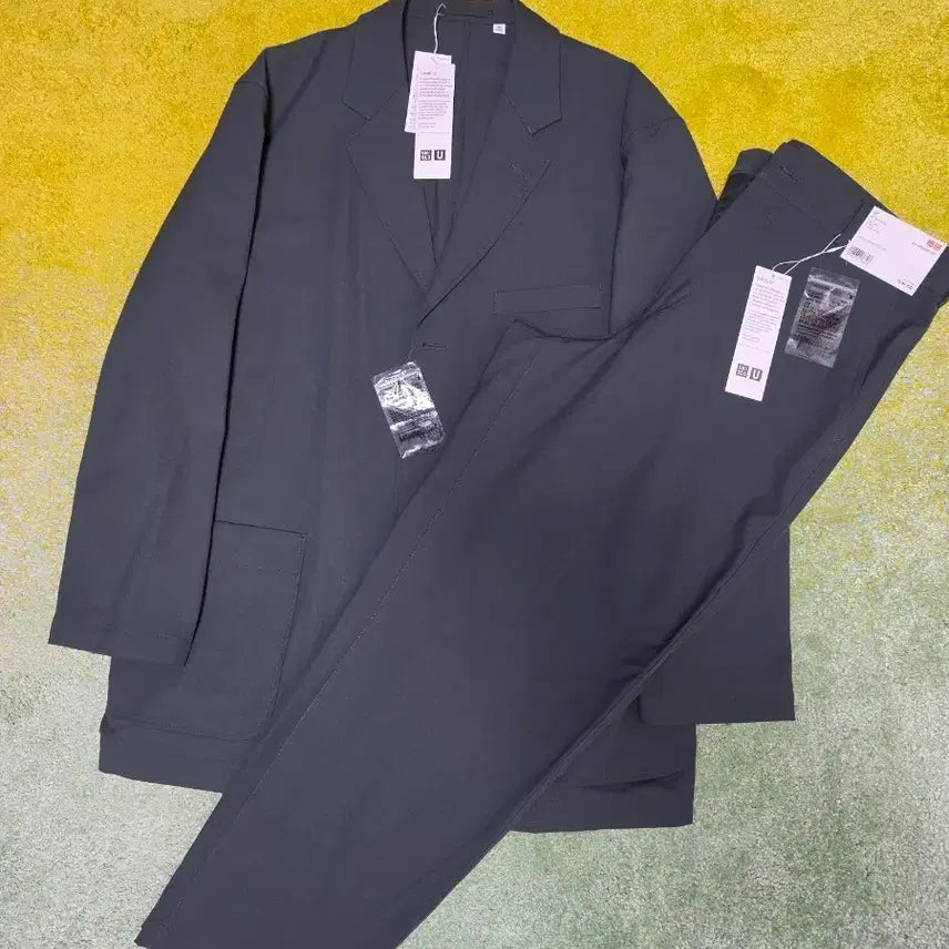 [BUNJANG] Uniqlo U Relaxed Fit Tapered Suit Set / 유니클로 U 릴렉스핏 테이퍼드 수트set