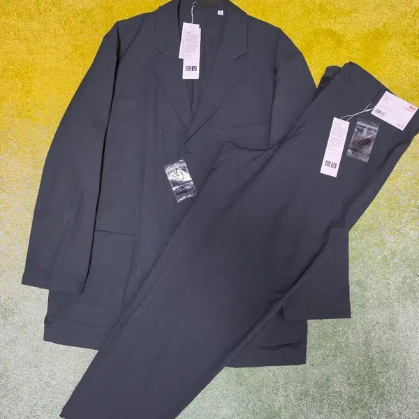 [BUNJANG] Uniqlo U Relaxed Fit Tapered Suit Set / 유니클로 U 릴렉스핏 테이퍼드 수트set
