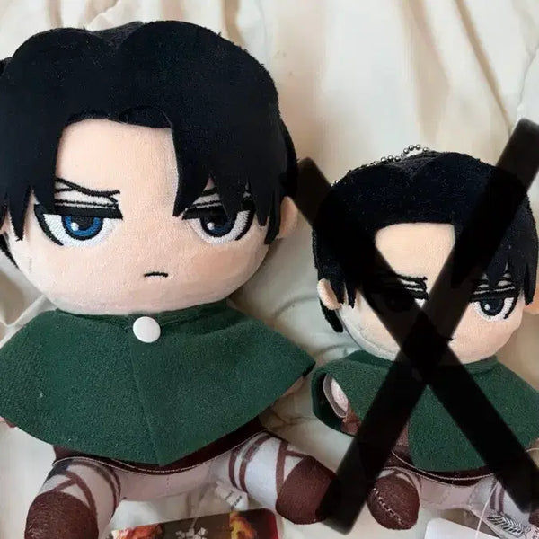 [BUNJANG] Attack on Titan Levi 'Owari' Plush / 진격의 거인 리바이 오스와리 누이 인형