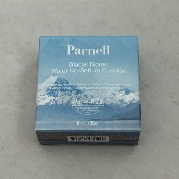 [BUNJANG] PARNELL Glacial Biome Water No-Sebum Cushion / 파넬 글래시얼 바이옴 워터 노세범쿠션