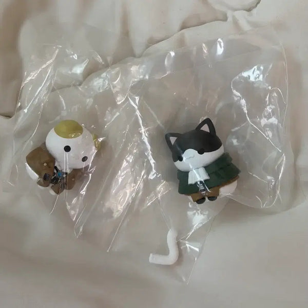 [BUNJANG] Attack on Titan Erwin & Levi Megahouse Bundle Set / [일괄] 진격의 거인 메가켓 엘빈 리바이 진격거