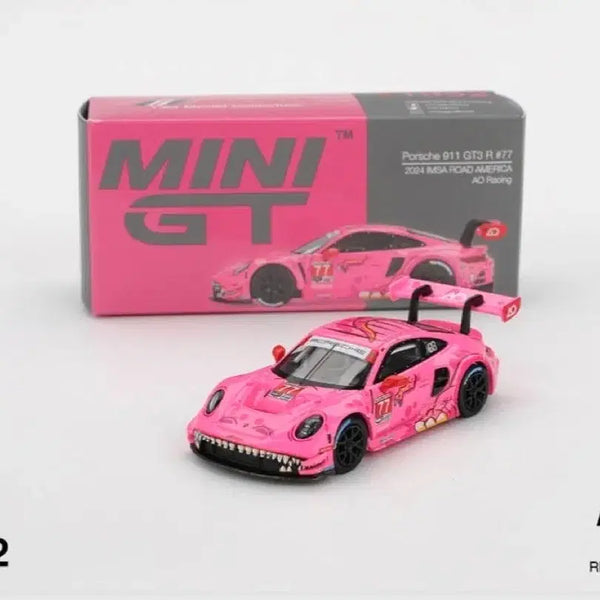 [BUNJANG] MiniGT Porsche 911 GT3 R #77 Roxy 1052 Unsealed / 미니지티 포르쉐 911 GT3 R #77 록시 1052 미개봉