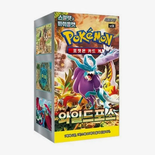 [BUNJANG] Pokemon Card Game Scarlet & Violet Wild Force 21 Box Unsealed / 포켓몬카드 와일드포스 21박스 미개봉 새상품
