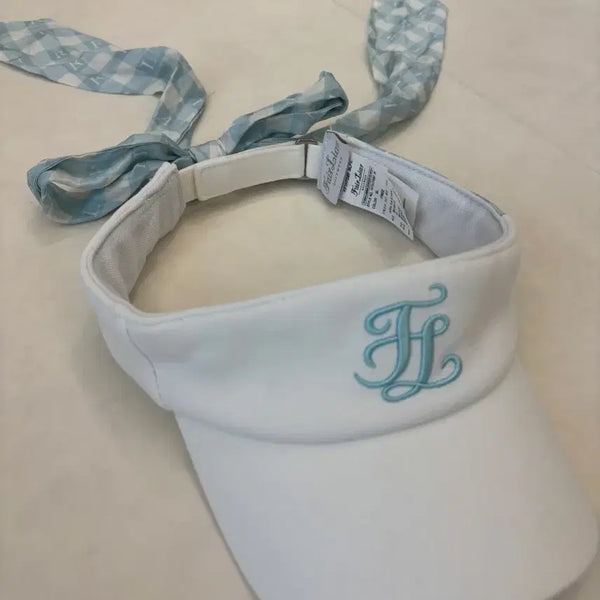[BUNJANG] Fair Liar Women's Ribbon Visor Sun Cap Hat / 페어라이어 여성 리본 스카프 바이저 썬캡 모자