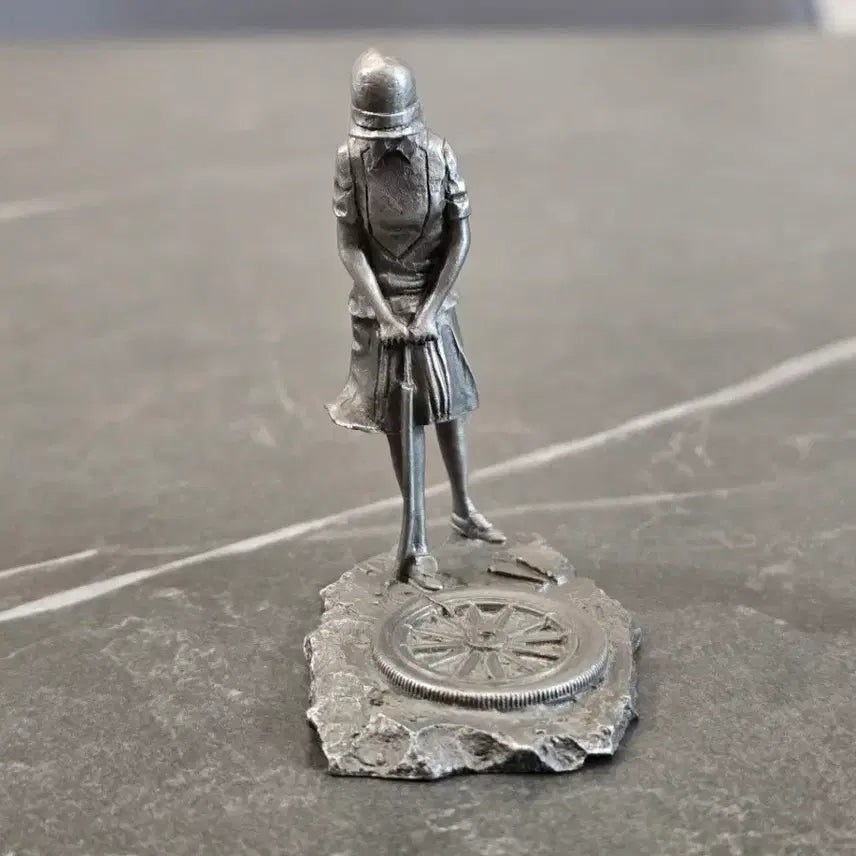 [BUNJANG] Franklin Mint 1979 "Get a Horse" Pewter Figurine / 1979 미국 Franklin Mint 주석 피규어 (설명서 포함)
