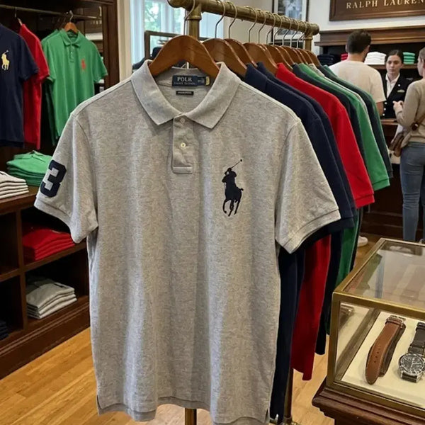 [BUNJANG] Polo Ralph Lauren Big Pony Custom Slim Fit PK Polo Shirt XXL / 폴로 신형 빅포니 pk 카라티